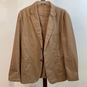 Claiborne Tan Blazer 42R cotton
